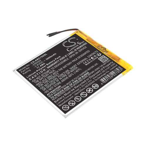 Archos 298292 Battery 3.8V 3000mAh Li-Polymer - Compatible Replacement