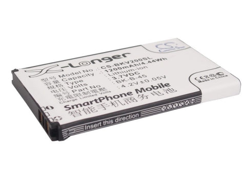 BBK VIVO V2 Battery 3.7V 1200mAh Li-Ion - Compatible Replacement