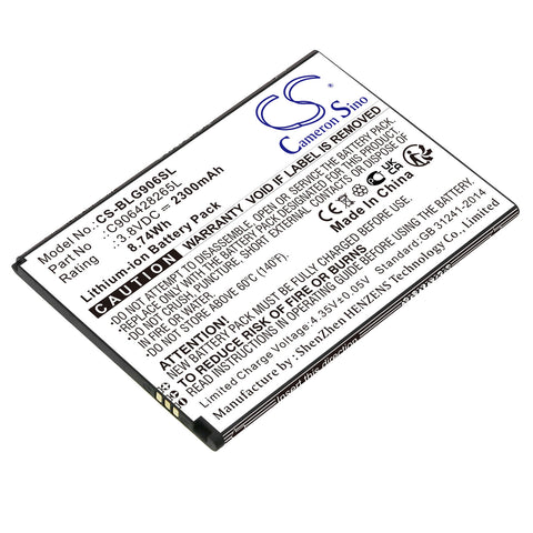 BLU Grand XL Battery 3.8V 2300mAh Li-Ion - Compatible Replacement