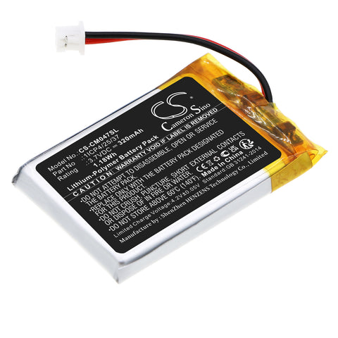 Custom Battery Packs 1ICP4/25/37 Battery 3.7V 320mAh Li-Polymer - Compatible Replacement