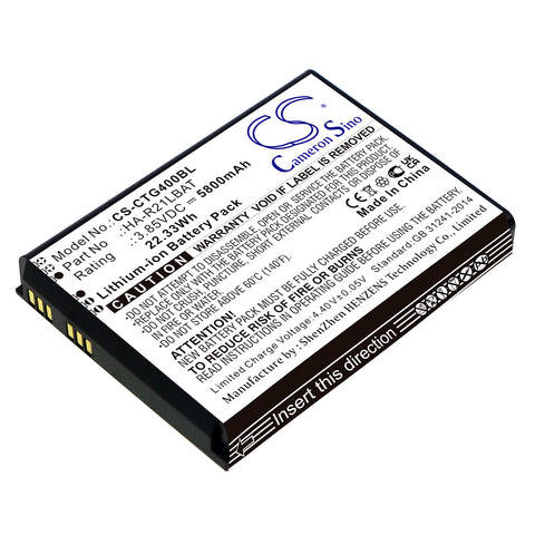 Casio IT-G400 Battery 3.85V 5800mAh Li-Ion - Compatible Replacement