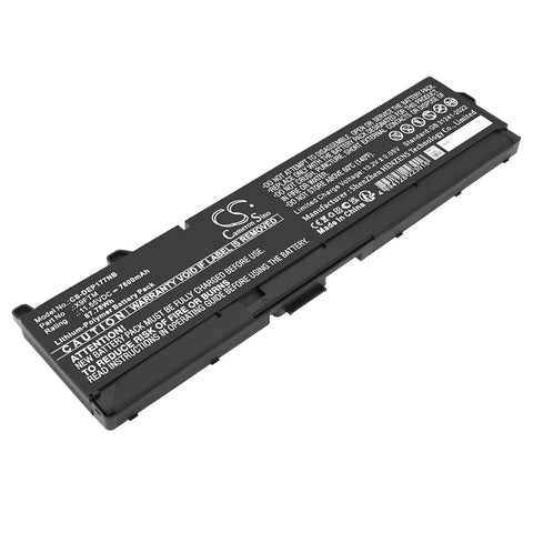 Dell Precision 7670 Performance Battery 11.55V 7600mAh Li-Polymer - Compatible Replacement