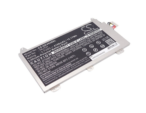 Dell 7KJTH Battery 3.7V 4100mAh Li-Polymer - Compatible Replacement