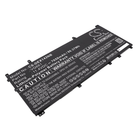 Dell Alienware X14 R2 Battery 11.4V 7050mAh Li-Polymer - Compatible Replacement