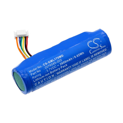 GE Mack Link Battery 3.7V 2600mAh Li-Ion - Compatible Replacement