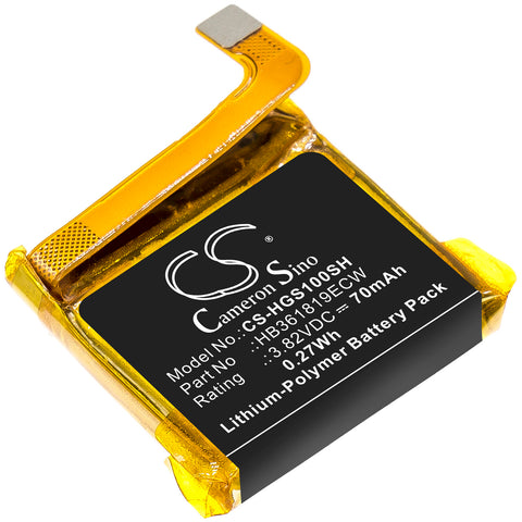 Huawei Glory S1 Battery 3.82V 70mAh Li-Polymer - Compatible Replacement