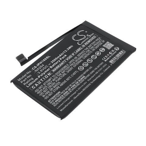 Apple iPhone 16 Battery 3.8V 3500mAh Li-Polymer - Compatible Replacement