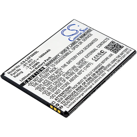 Leagoo Alfa 5 Battery 3.8V 1900mAh Li-Ion - Compatible Replacement