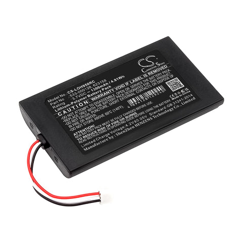 Logitech 623158 Battery 3.7V 1300mAh Li-Polymer - Compatible Replacement
