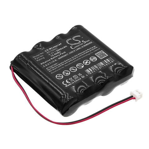 Messerschmitt 6VQ-02 Battery 6V 2600mAh Alkaline - Compatible Replacement