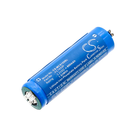 Moser ChromStyle 1584 Li pro mini Battery 3.2V 600mAh LiFePO4 - Compatible Replacement