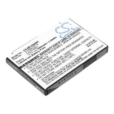 Novatel Wireless 3-1826107-9 Battery 3.7V 1050mAh Li-Ion - Compatible Replacement