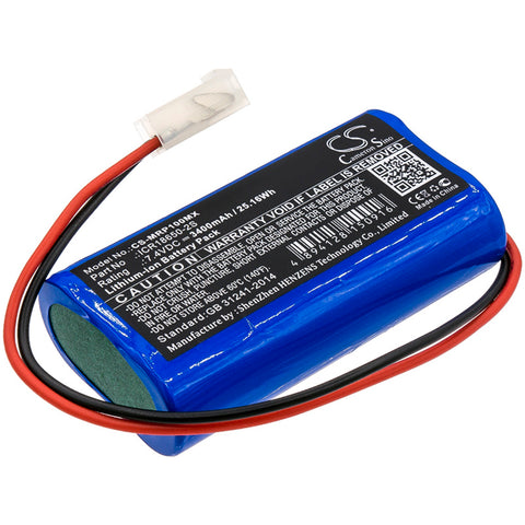Mindray SK-500II Veterinary Syringe Pump Battery 7.4V 3400mAh Li-Ion - Compatible Replacement