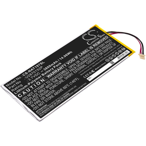 ONN ONA19TB003 Battery 3.7V 3800mAh Li-Polymer - Compatible Replacement