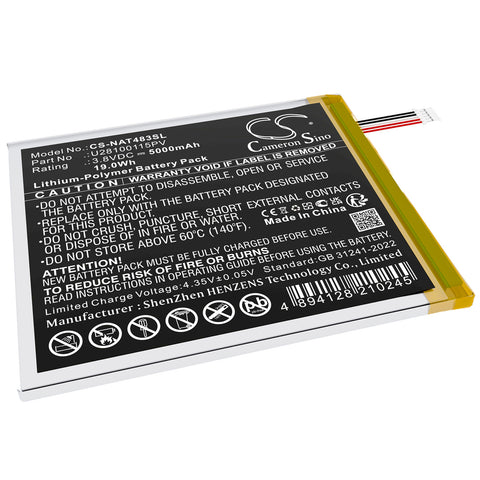 ONN 100071483 Battery 3.8V 5000mAh Li-Polymer - Compatible Replacement