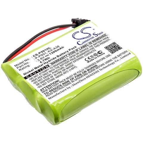 GP GP80AAS3BMX Battery 3.6V 1300mAh Ni-MH - Compatible Replacement