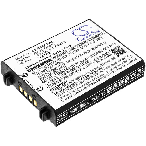 Sennheiser SK 6212 bodypack wireless transmitter Battery 3.7V 1100mAh Li-Polymer - Compatible Replacement