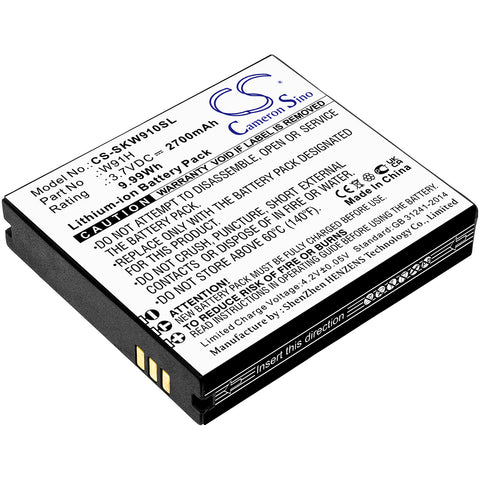 Skyroam W19 Battery 3.7V 2700mAh Li-Ion - Compatible Replacement