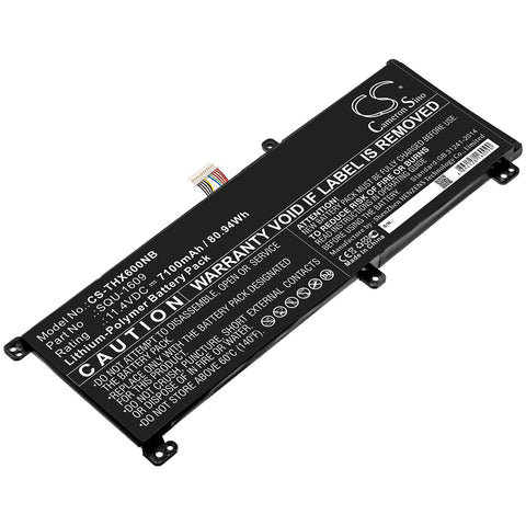 Schenker XMG Core 15 GK5CP6V Battery 11.4V 7100mAh Li-Polymer - Compatible Replacement