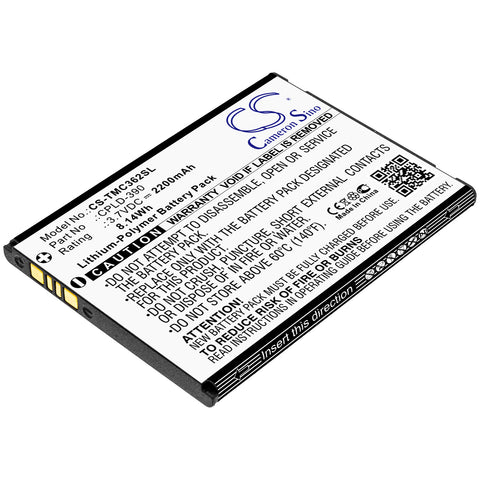 T-Mobile Catalyst 3622A Battery 3.7V 2200mAh Li-Polymer - Compatible Replacement