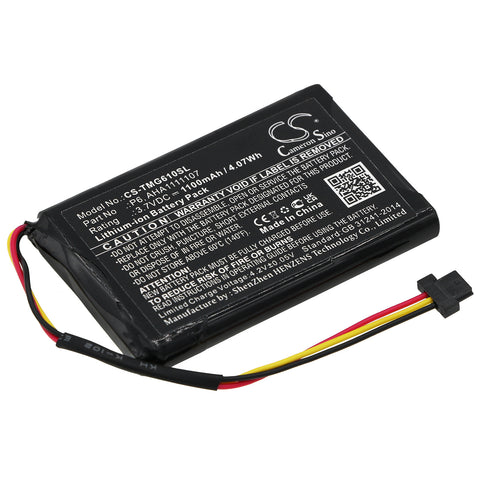 TomTom Go Essential Battery 3.7V 1100mAh Li-Ion - Compatible Replacement