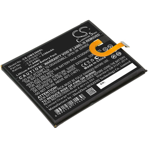 UMI 1ICP/5/82/75 Battery 3.85V 3100mAh Li-Polymer - Compatible Replacement