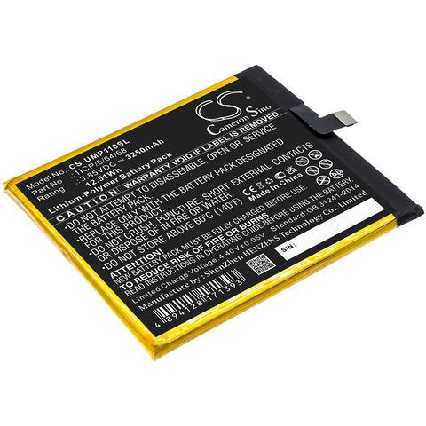 UMI 1ICP/5/64/58 Battery 3.85V 3250mAh Li-Polymer - Compatible Replacement