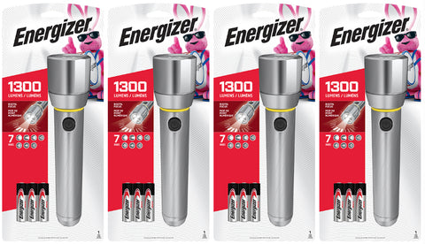 Energizer® Vision HD Metal Flashlight - EPMZH61E (4 Pieces)