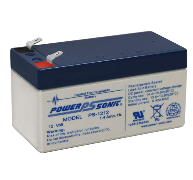 Panasonic LC-R121R3P Battery Replacement - 12 Volt 1.3 Ah