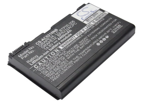 Acer 23.TCZV1.004 Battery 14.8V 4400mAh Li-Ion - Compatible Replacement