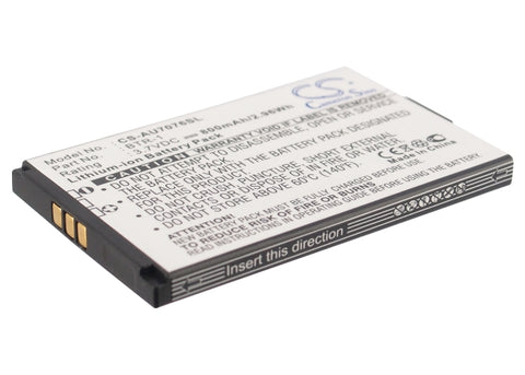AudioVox BTR-1 Battery 3.7V 800mAh Li-Ion - Compatible Replacement