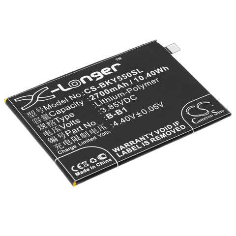 Vivo B-B1 Battery 3.85V 2700mAh Li-Polymer - Compatible Replacement