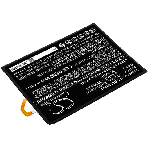 LG G Pad 5 10.1 FHD Battery 3.8V 8000mAh Li-Polymer - Compatible Replacement