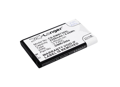 D-Link 6BT-R300A-291 Battery 3.7V 2350mAh Li-Ion - Compatible Replacement