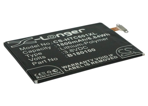 HTC 603e Battery 3.8V 1800mAh Li-Polymer - Compatible Replacement