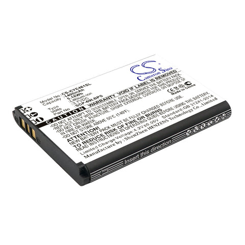 Kyocera DuraXTP Battery 3.7V 1400mAh Li-Ion - Compatible Replacement
