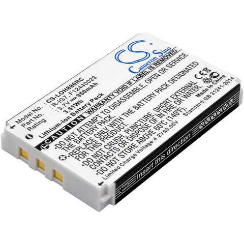 Logitech Harmony 890 Pro Battery 3.7V 950mAh Li-Ion - Compatible Replacement