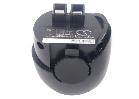 Metabo Powergrip2 Battery 4.8V 2100mAh Ni-MH - Compatible Replacement