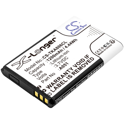 NEC CE-MB206-5C-01 Battery 3.7V 1200mAh Li-Ion - Compatible Replacement