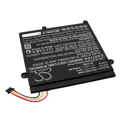 Toshiba PA5137U-1BRS Battery 11.1V 3300mAh Li-Polymer - Compatible Replacement