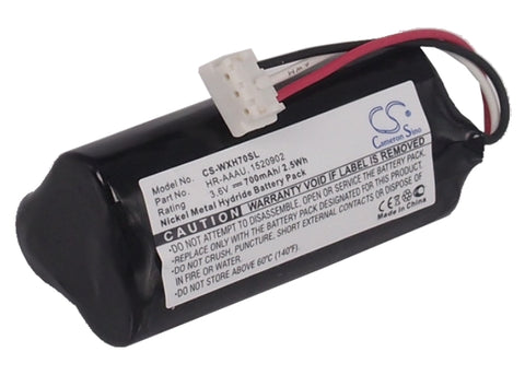 Kadus 1520902 Battery 3.6V 700mAh Ni-MH - Compatible Replacement