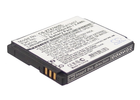 Orange Li3706T42P3h413457 Battery 3.7V 650mAh Li-Ion - Compatible Replacement