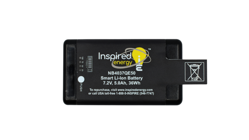 Inspired Energy NB4037QE50 Battery — 7.2V, 5.0Ah