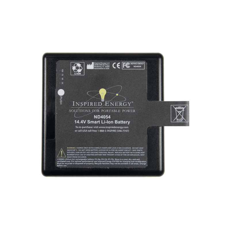 Inspired Energy ND4054HD50 Battery — 14.4V, 5.0Ah