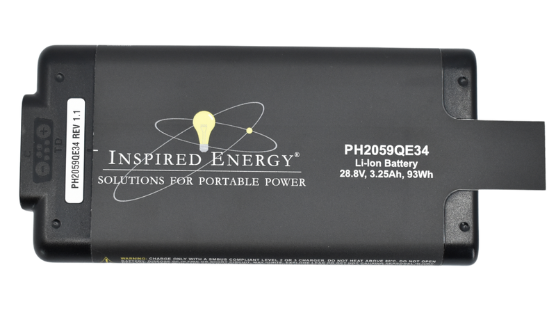Inspired Energy PH2059QE34 Battery — 28.8V, 3.4Ah