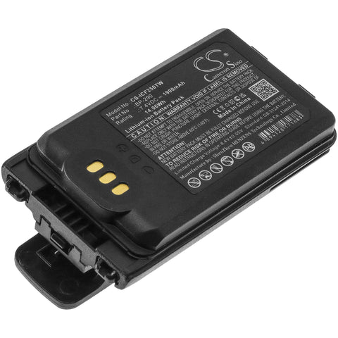 ICOM BP-290 Battery 7.4V 1900mAh Li-Ion - Compatible Replacement