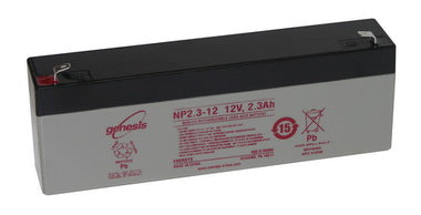 Enersys Genesis NP2.3-12FR Battery - 12 Volt 2.3 Ah