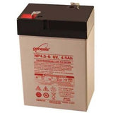 Enersys Genesis NP4.5-6 Battery - 6 Volt 4.5 Amp Hour