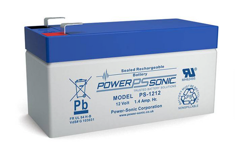 Power Sonic PS-1212 Battery - 12 Volt 1.4 Amp Hour