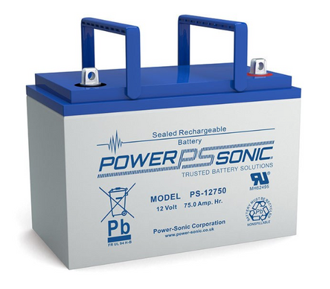 Power Sonic PS-12750 U Battery - 12 Volt 75 Amp Hour